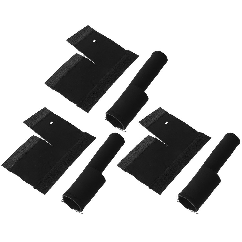 6PC Front Fork Protector Mountain Bike Dustproof Cover Shock Guard Frame Wrap