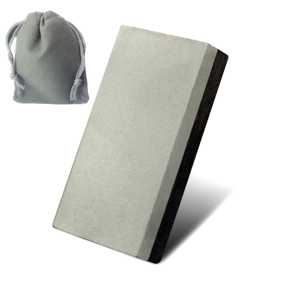 1pc Small Sharpening Stone Dual Sided 400/800 Combination Pocketsized Whetston