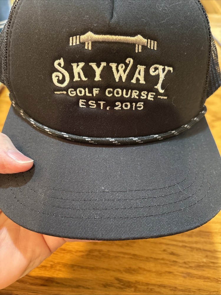 Sky Way Golf Course SnapBack Baseball Hat Cap