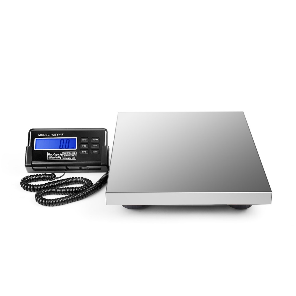 Digital Scale 200Kg Weight Capacity w/ ext. LCD Backlight display & AC adapter