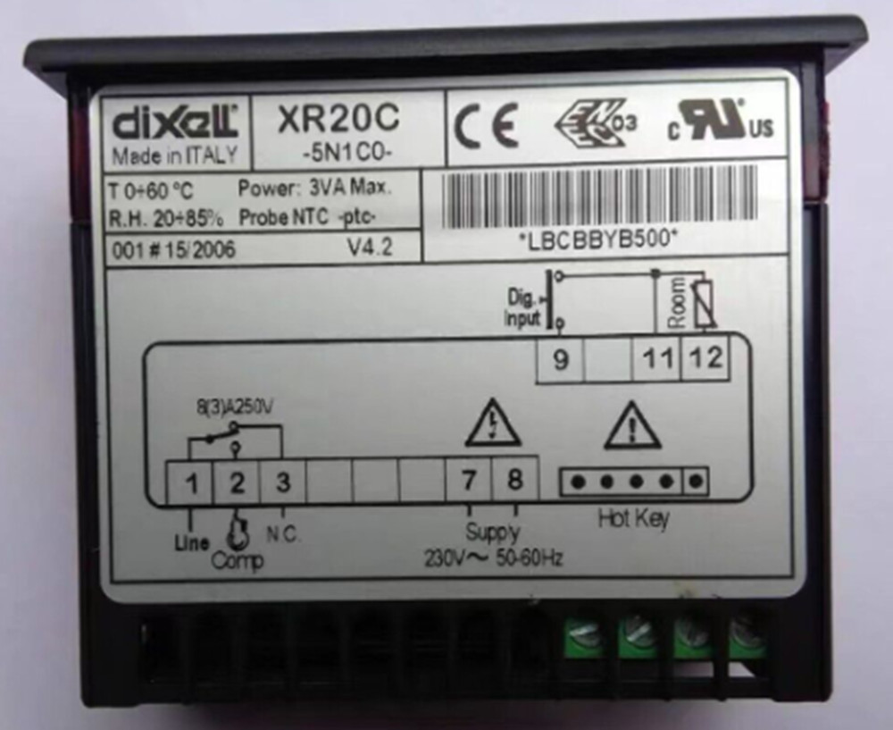 NEW DIXELL XR20C-5N1C0 Temperature Controller