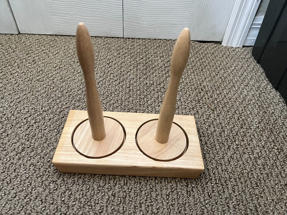 Double Yarn Ball Holder