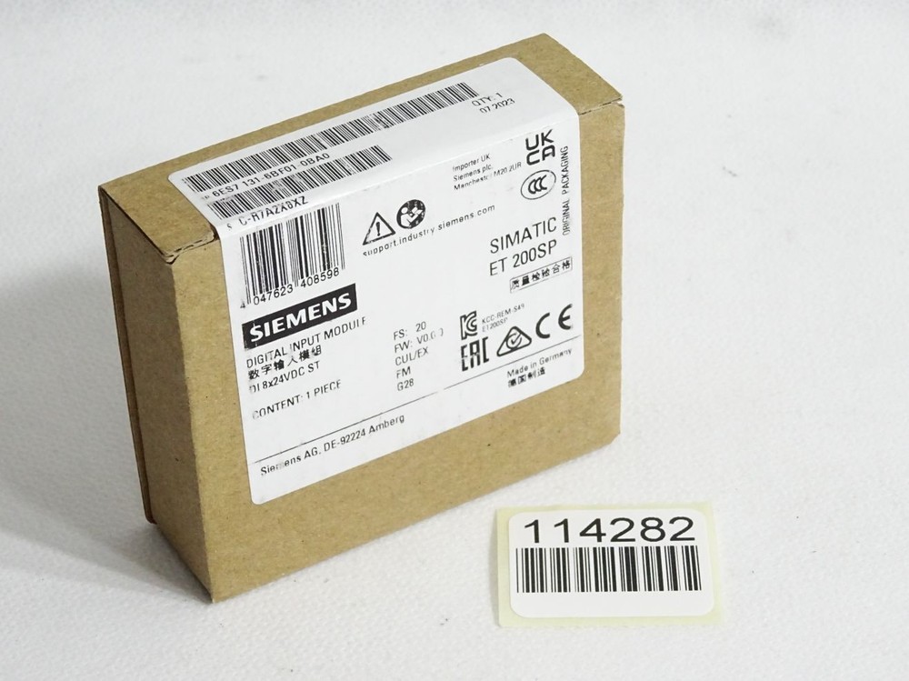 New Siemens 6ES7131-6BF01-0BA0 6ES7 131-6BF01-0BA0 ET 200SP Digital input module