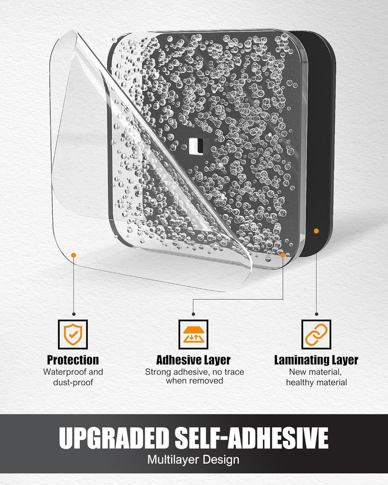 Hat Rack for Hat Storage 4-Pack, Multi-Purpose Hat Organizer, Strong Adhesive...