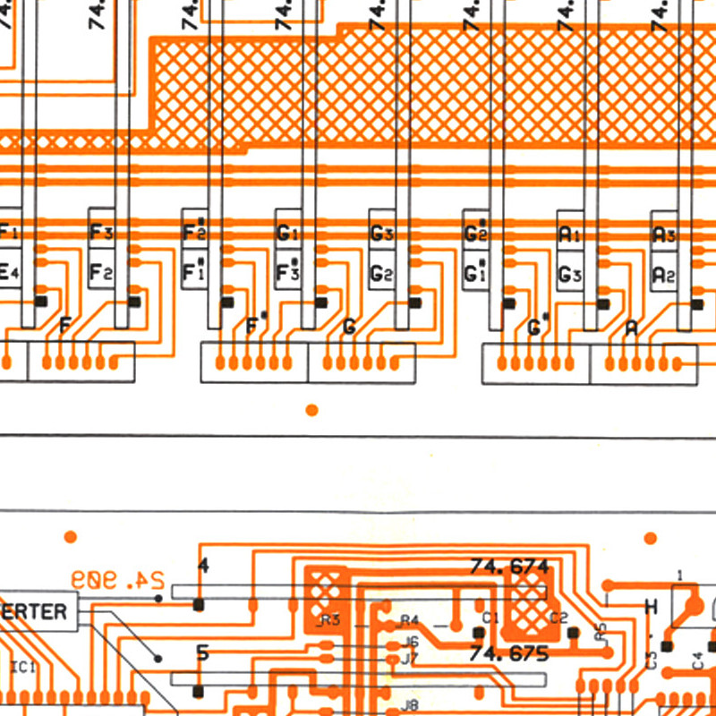 GEM Instapiano73 Service Manual Schematic Diagram Schematic Electrical Schematic PDF