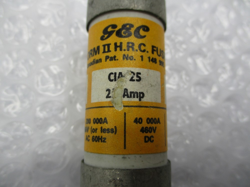 G&C CIA25 FUSE UNMP