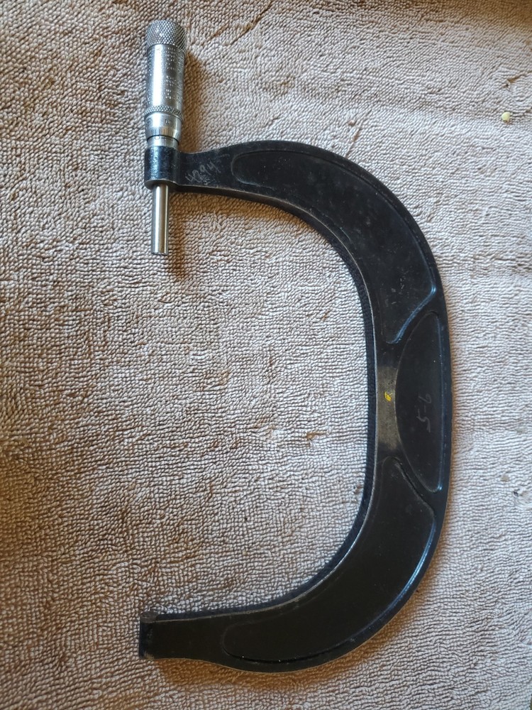 Vintage REED & SMALL Toolworks 5 - 6" Calipers Iron Frame