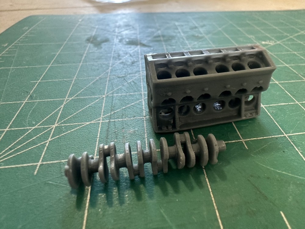 HO scale EMD 645 - 710 Engine Kit - 12cyl