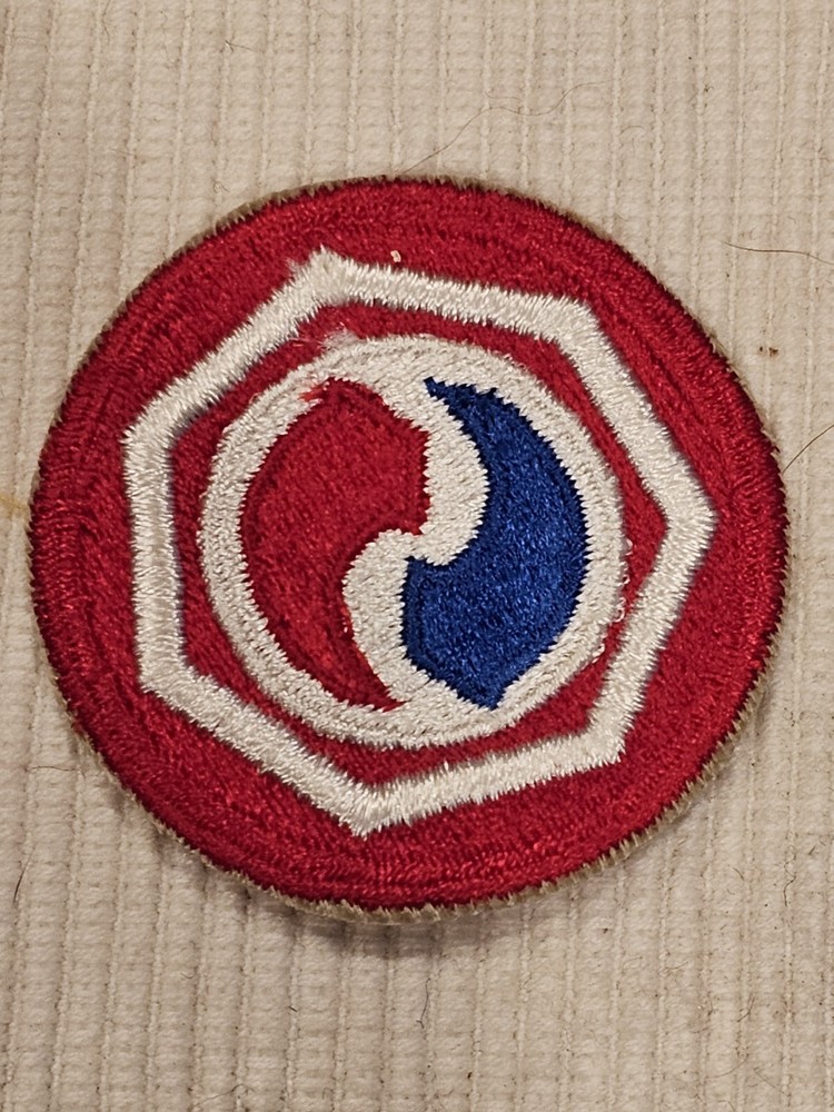 WWII US Army 7th Log Logistics Command Cut Edge Patch L@@K!!!