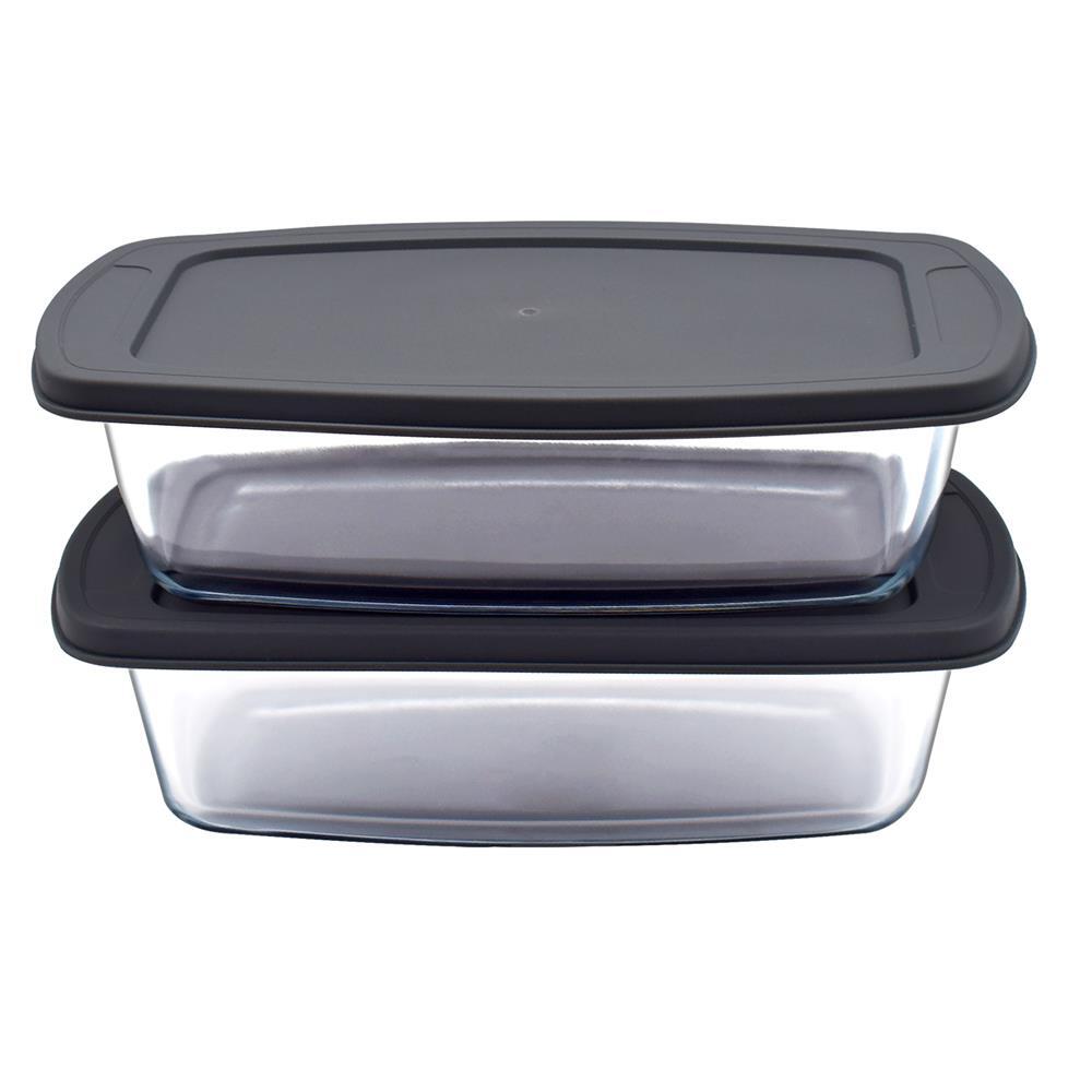 NutriChef NCGL2LO NutriChef 2 Sets Loaf Pan - 62.07oz Stackable Superior Premium
