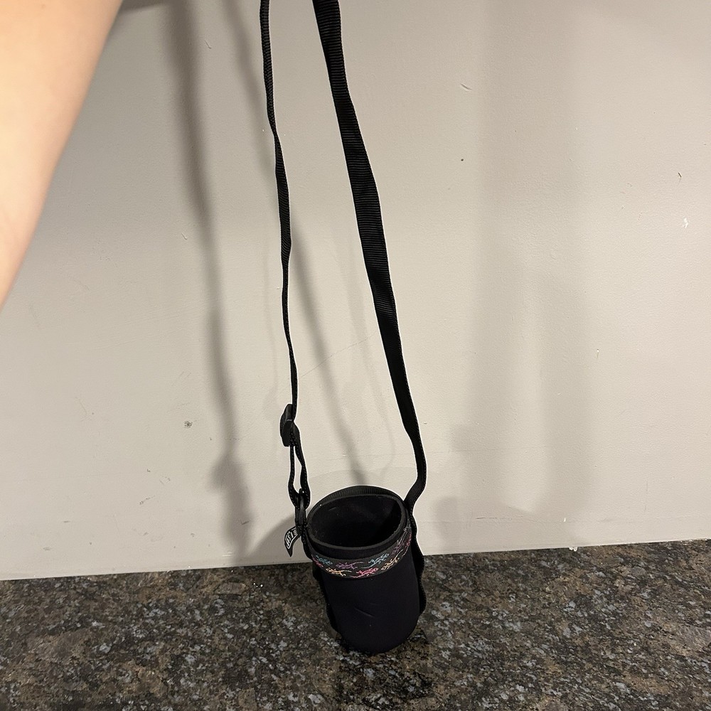 Bison Designs Neoprene Water Bottle Holder Adjustable Strap Lizard Colorado Made