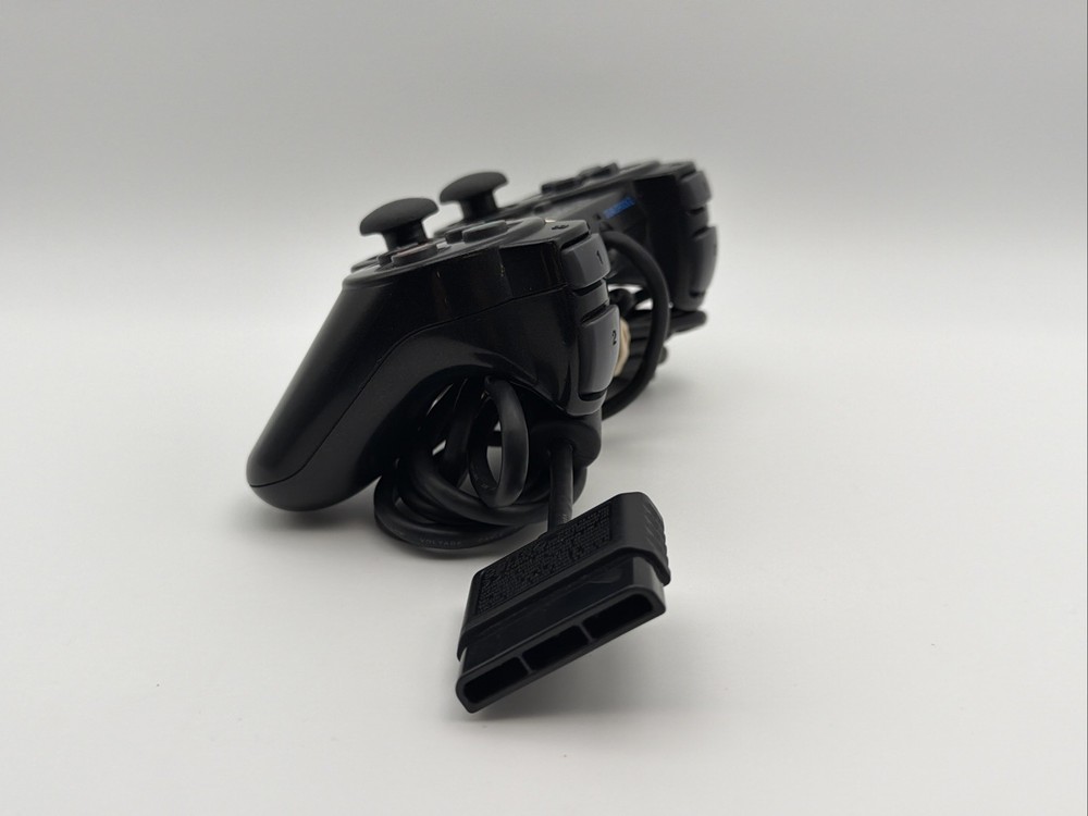Sony PS2 BLACK Wired Controller OEM DualShock PlayStation 2 AUTHENTIC