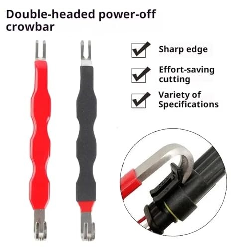Automotive Electrical Terminal Connector Separator Removal Tool - Red + Black