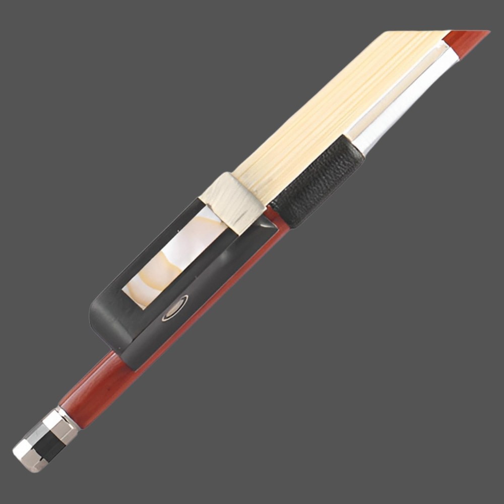 AAA+ Mongolia White Horsetail Violin Bow - Full Size