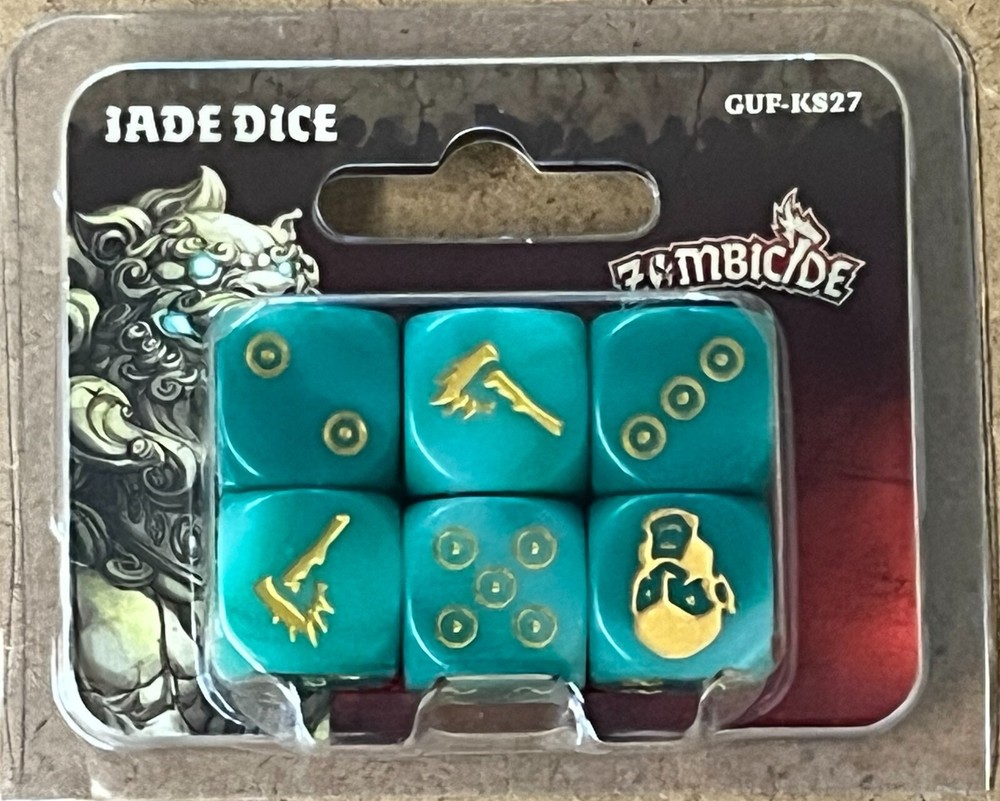 Zombicide: White Death Jade Dice