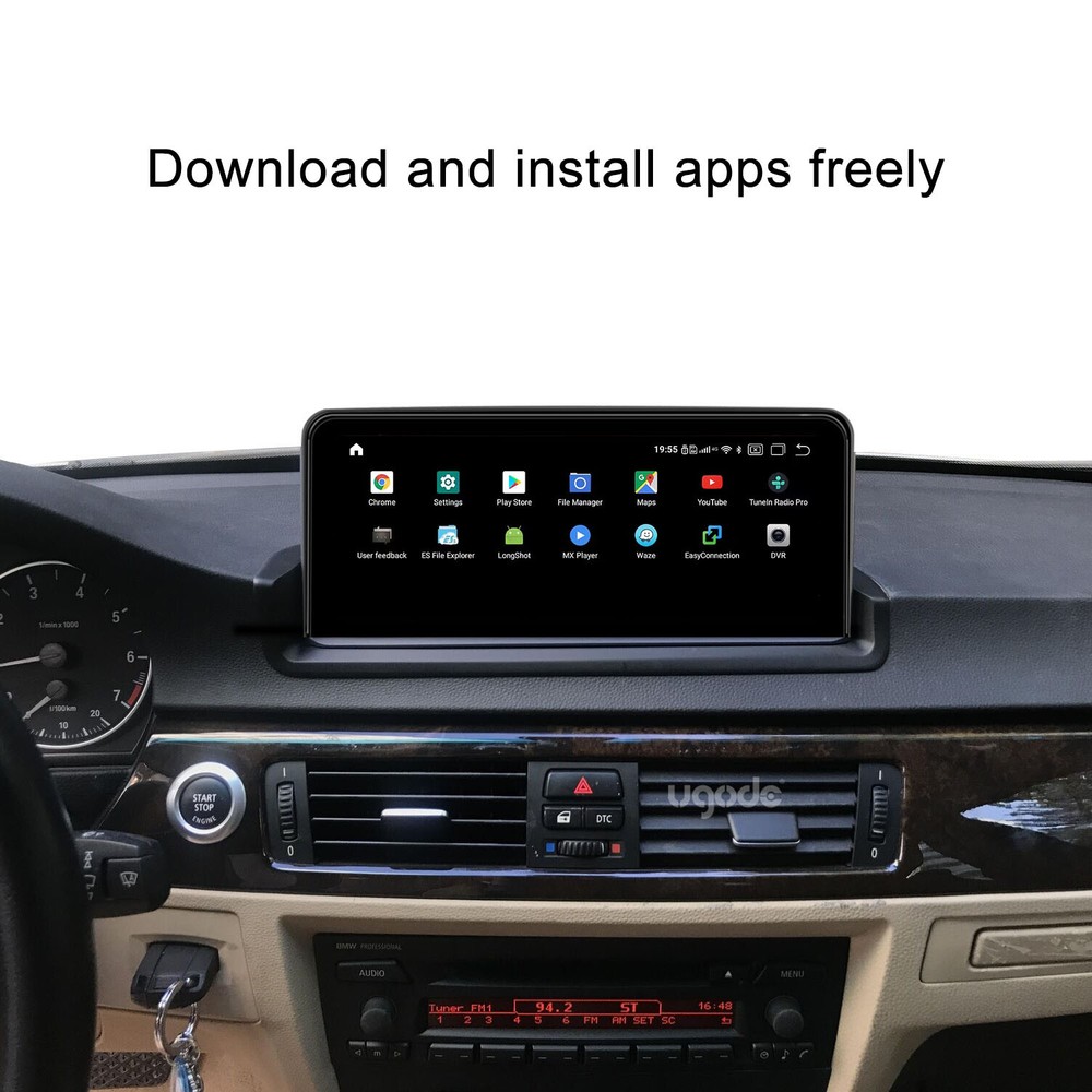 10.25inch BMW E90 E91 E92 E93 Android Screen Upgrade Replacement CarPlay GPS