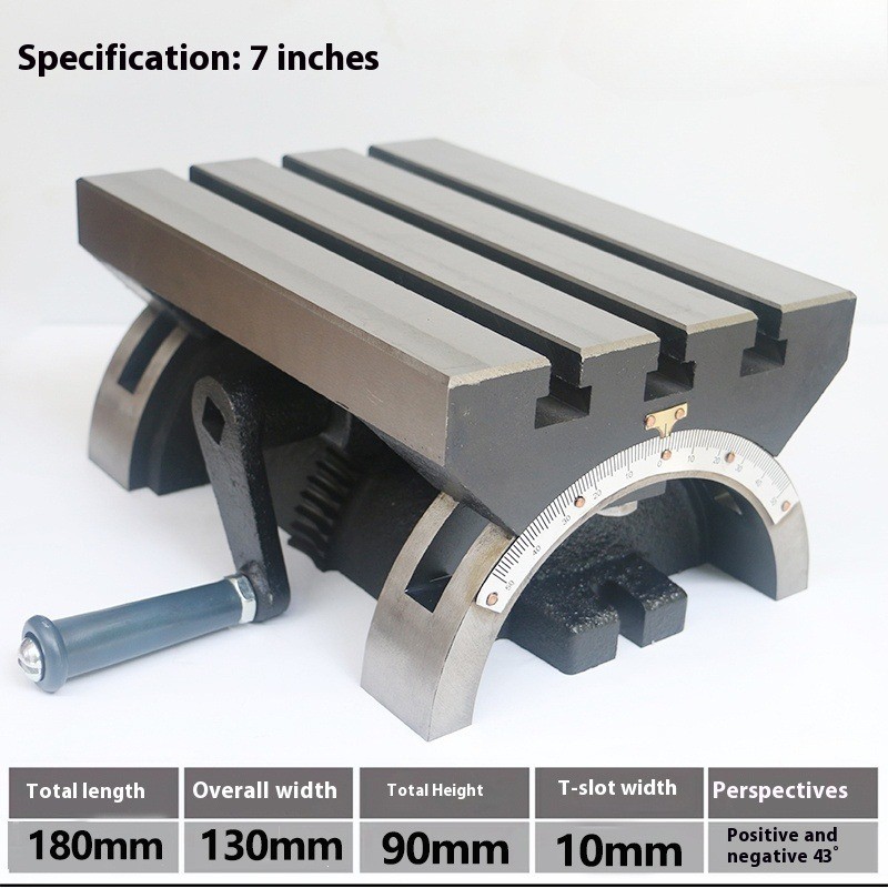Tiltable Workbench Adjustable Angle Workbench Workbench Milling Machine
