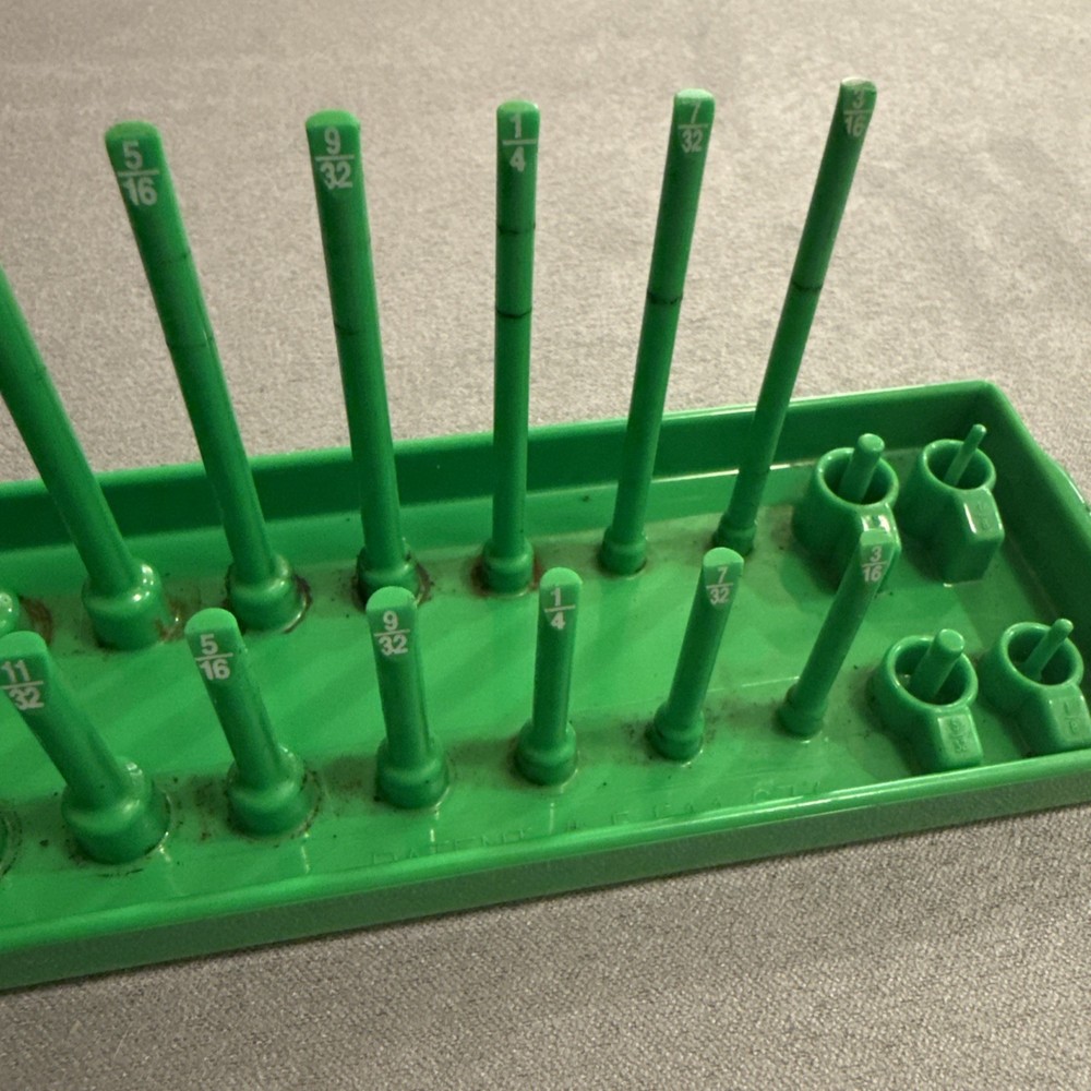 Matco SAE Socket Tray - Green - SH14FG