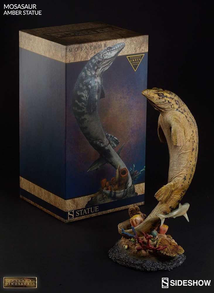 Sideshow Dinosauria Mosasaur Complete [RARE]