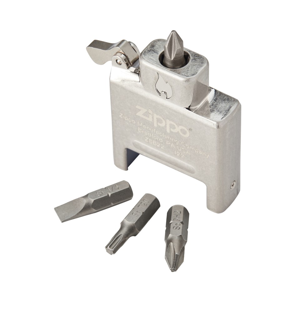 Zippo Bit Safe 4-in-1 Screwdriver Lighter Insert, 65701