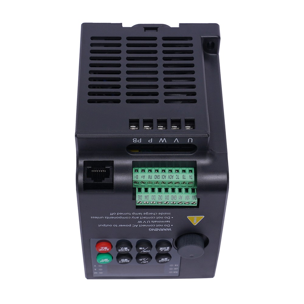2 HP 3 Phase Motor Variable Frequency Drive VFD Speed Controller 220VAC 1.5KW 7A