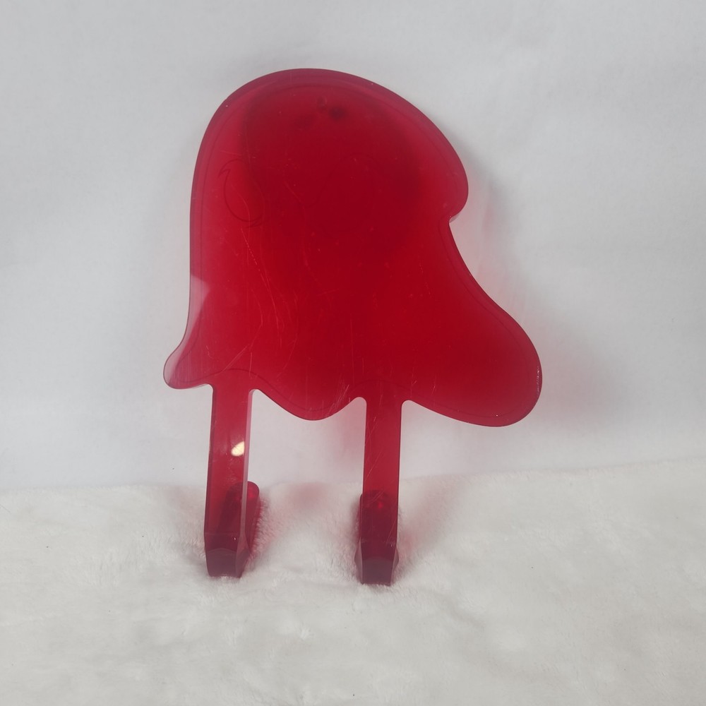 Red Acrylic Ghost Longboard Holder/Rack