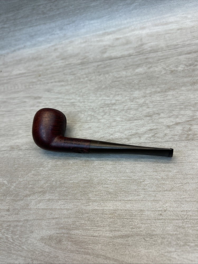 EHRLICH IMPORTED-BRIAR smoking Pipe Beautiful Grain “P” “E”