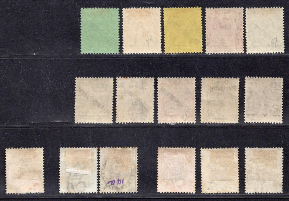 1882-1921 Malta Definitive Collection - Very Fine