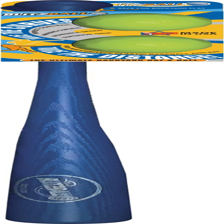 Blitzball Plastic Bat and Two Ball Combo