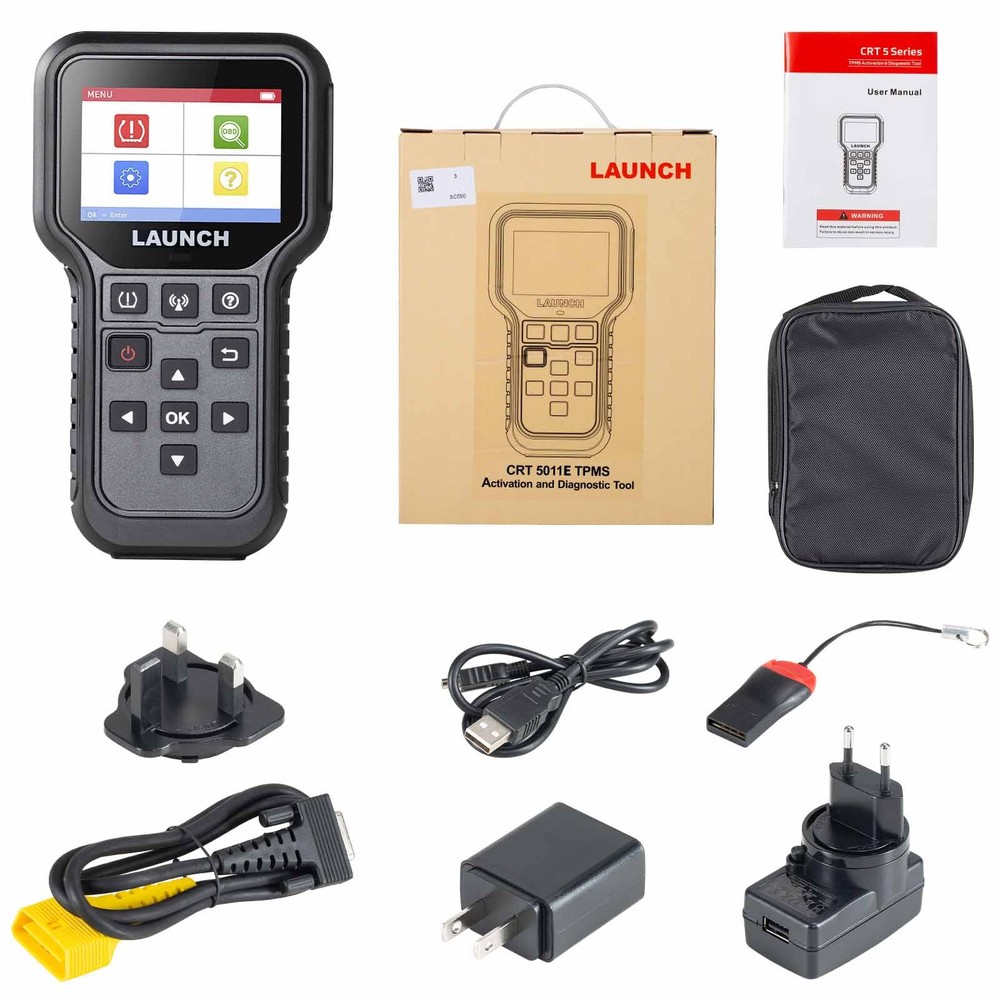 LAUNCH CRT5011E TPMS Relearn Tool Tire Pressure Sensor Programing Diagnosis Tool