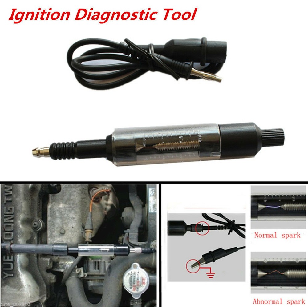 Spark Plug Tester Coil Overs Detector Car Ignition System Diagnostic Test Tool