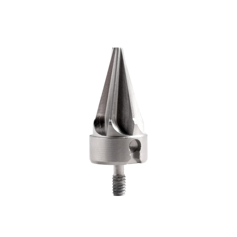 Burstfire VLD Inside Chamfer and Outside & Deburr Tool Heads, Silver