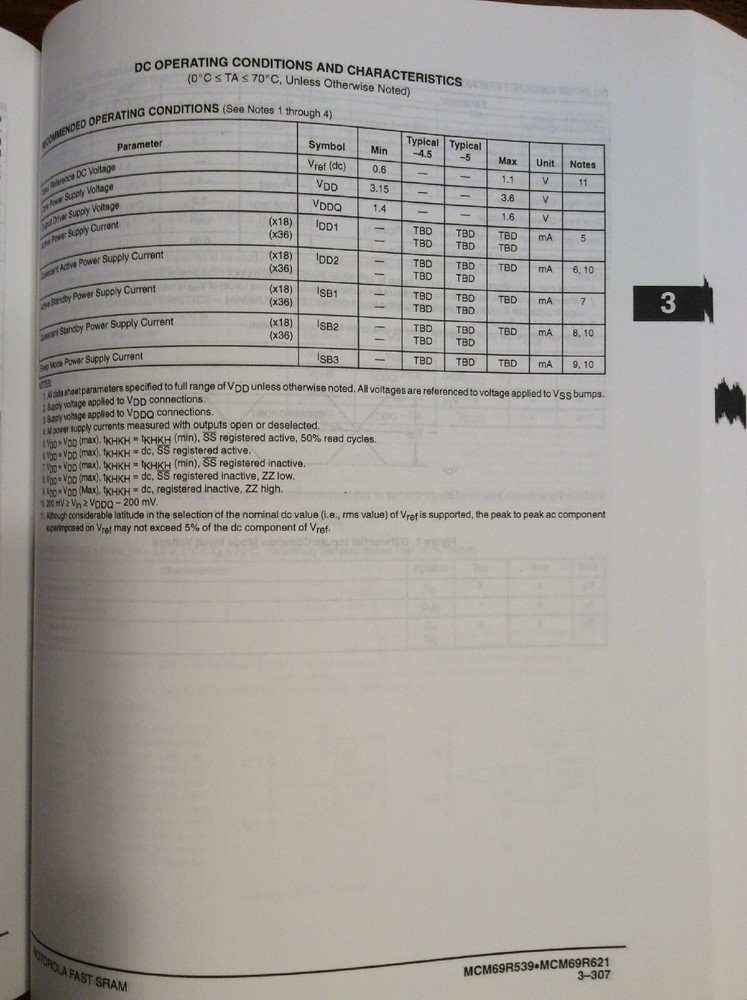 Motorola Fast Static Ram Component and Module Data Handbook (Q2/1997)