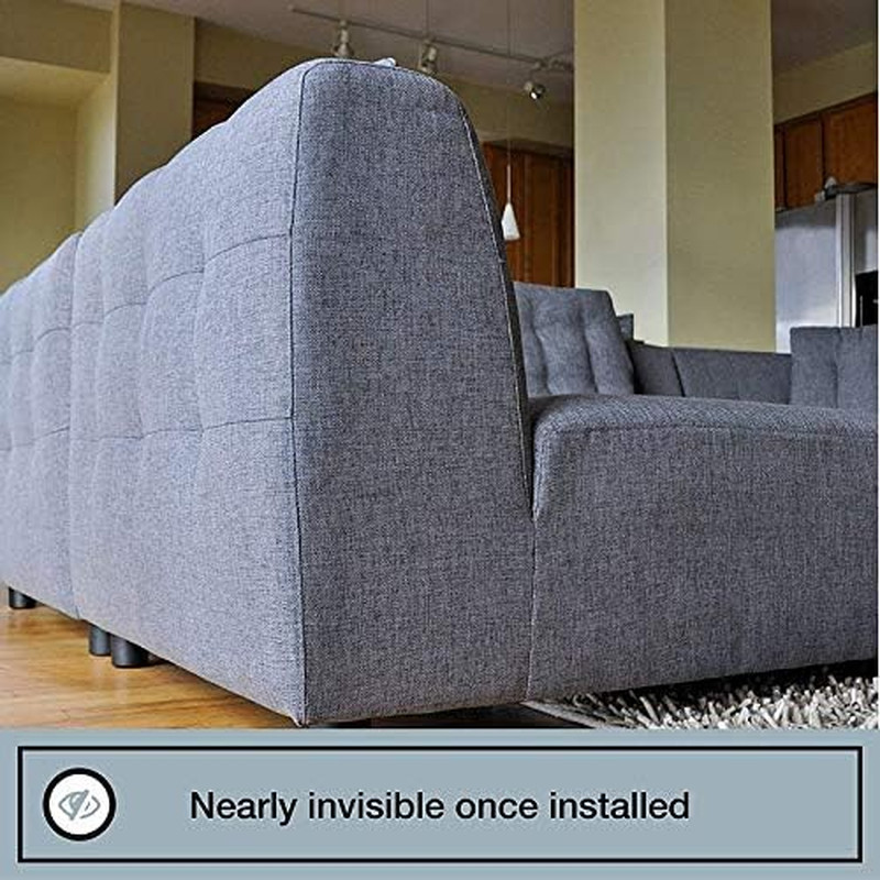 Sectional Connectors (4 Pack) – Keep Cushions from Sliding, Easy Install Straps,