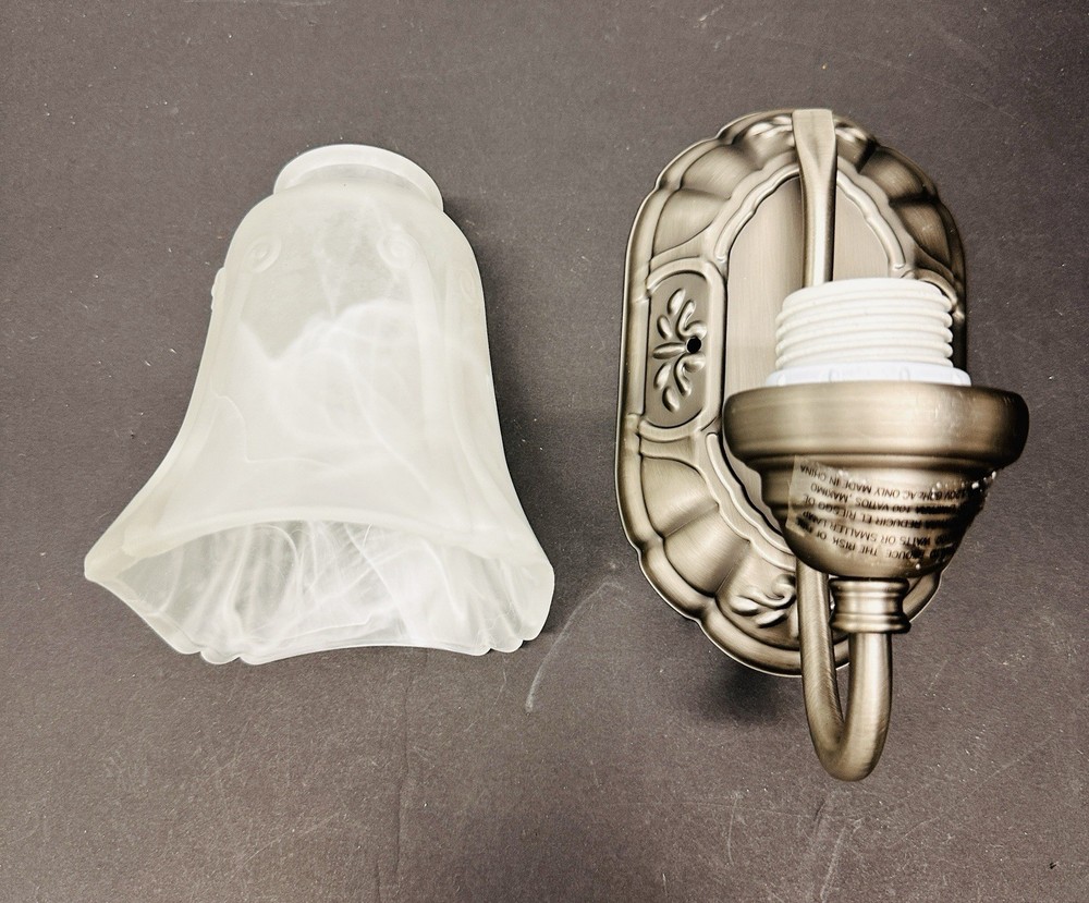 Forte Silver Sconce Light