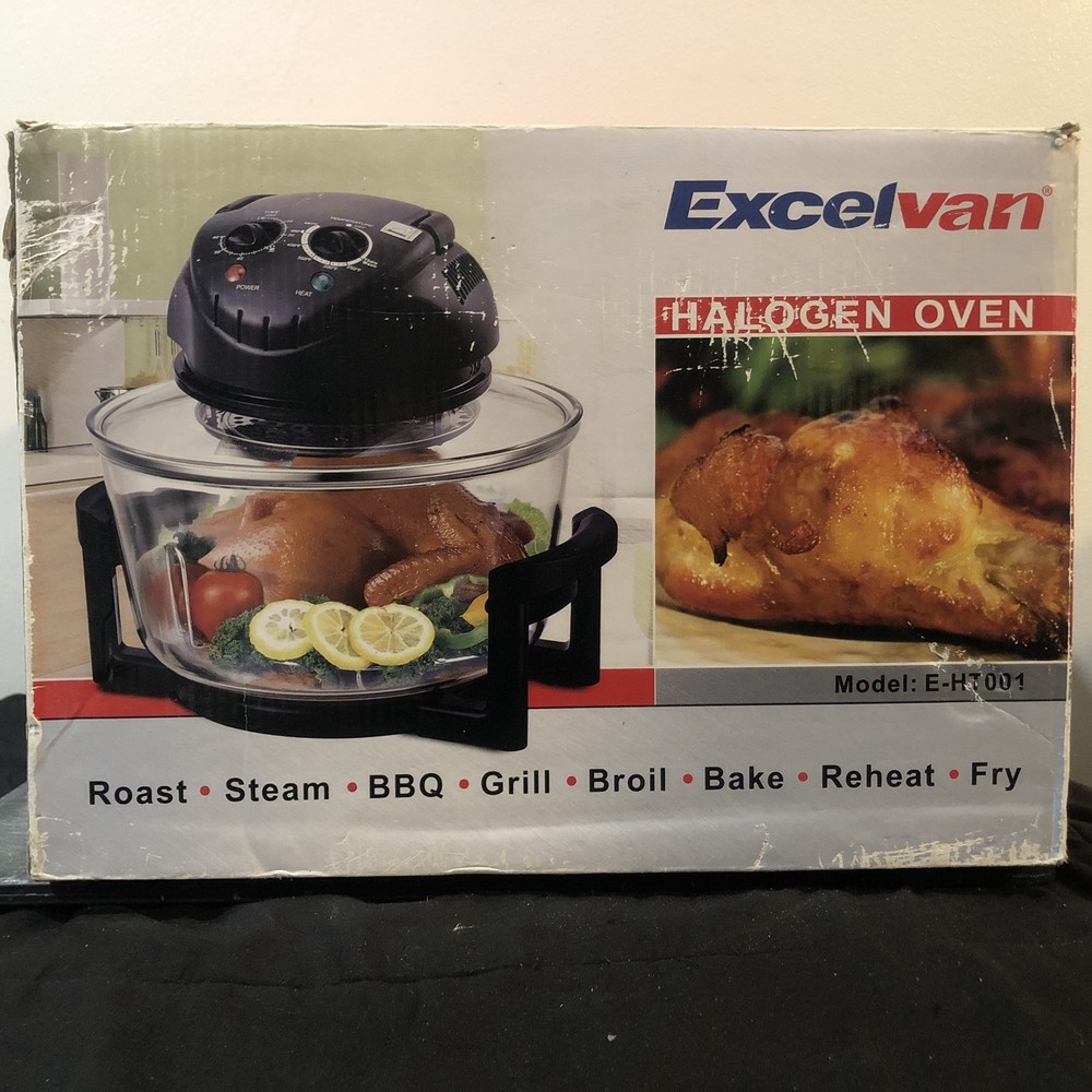 Excelvan Halogen Oven E-HT001 12-Quart 1200W Countertop  Oven