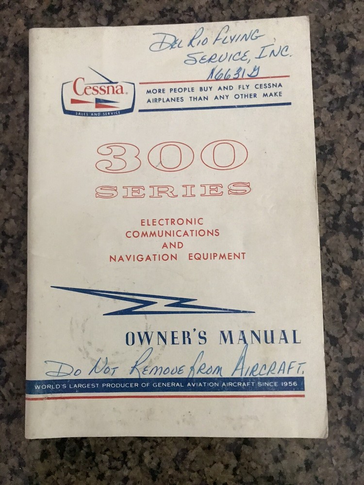 Aircraft Electronics POH Cessna 300