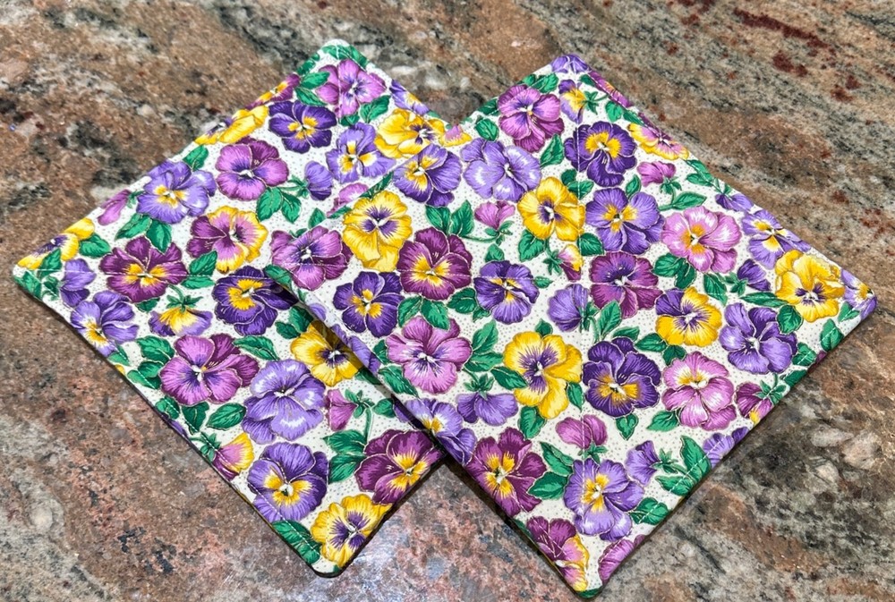 Two Homemade Potholders