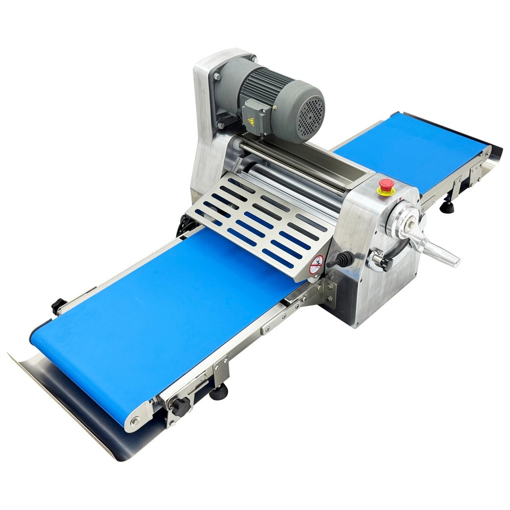 Dough Sheeter Reversible Electric Foldable Dough Pressing Machine Pastry Sheeter