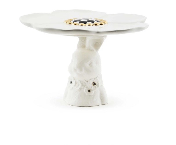 Mackenzie Child’s White Rabbit Pedestal