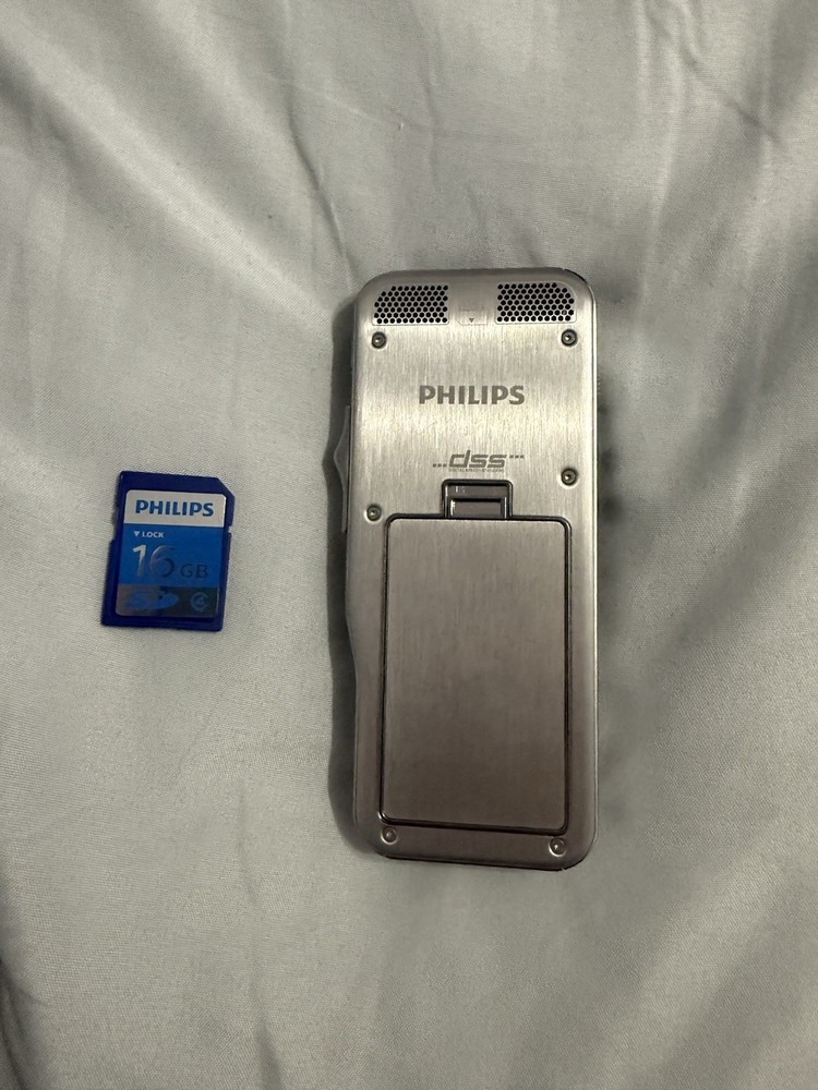 Philips DPM-8000 Digital Pocket Memo - Silver