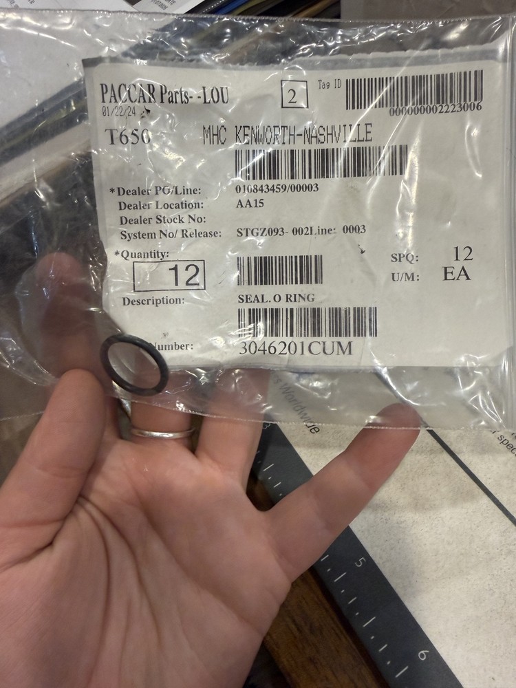 3046201 Cummins Oring Seal