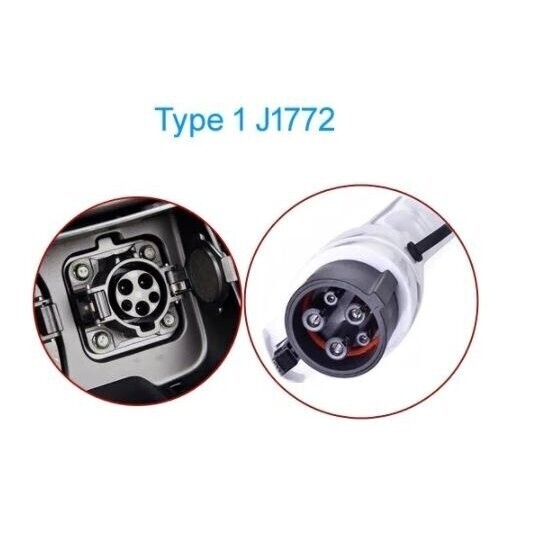 Type 1 Charging Cable 7 kW 32A 1 Phase CEE Blue 5 Meter Length Cable