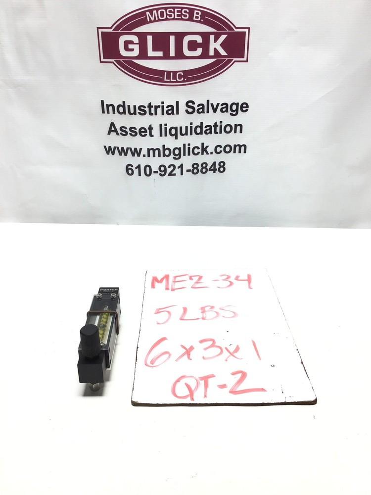 Porter Instrument Flow Meter