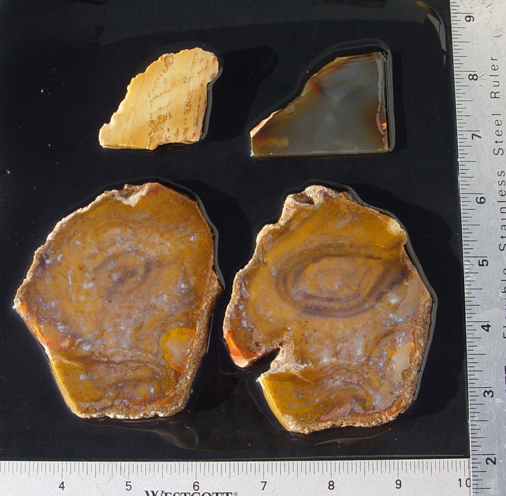 Lapidary Slabs agate jasper Lot 5