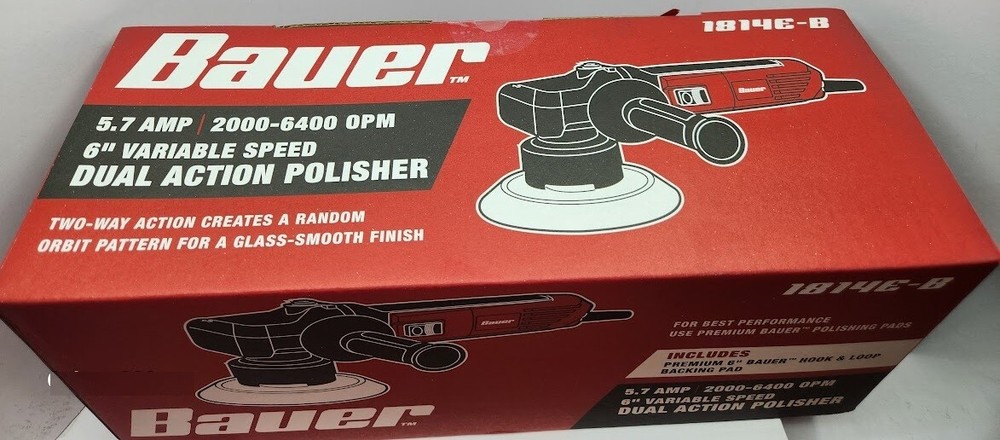 D.A. 5.7 Amp 6 in. Short-Throw Random Orbit DA Polisher/Sander