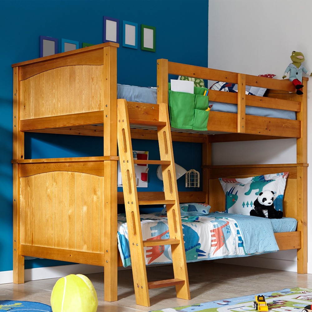 2pcs Bedside Caddy Bed Caddy Bunk Bed Caddy Bedside Organizer with Hooks, White