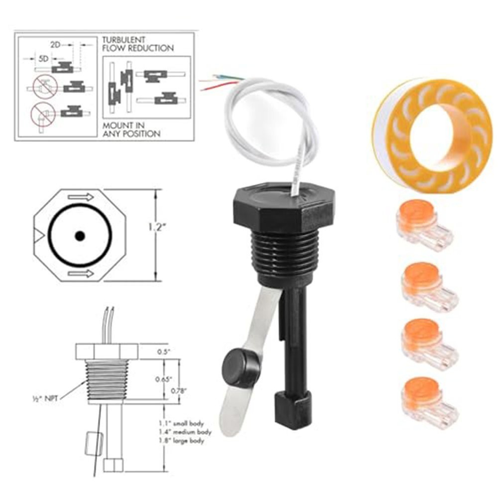 Superior Quality Flow Switch Replacement for IC15 For IC20 Chlorinators