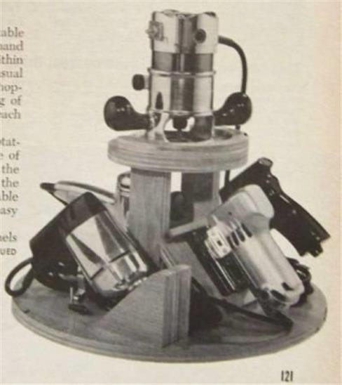 Power Tool Center How-To Build PLANS Unique Workbench