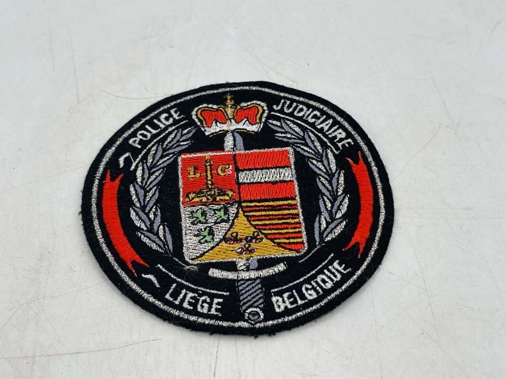 Police Patch Liege Belgium